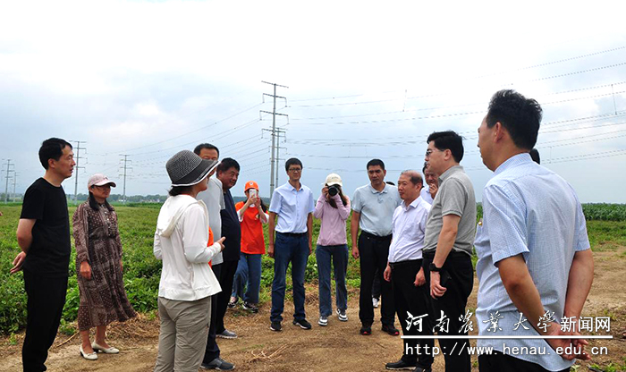 董事长介晓磊在方城县看望实习师生